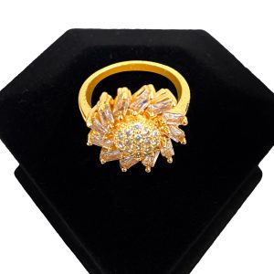 Golden Rose Ring for Girls