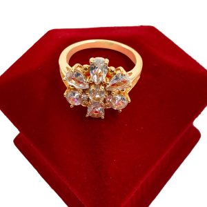 The Twinkle Star Gold Fancy Ring For Women