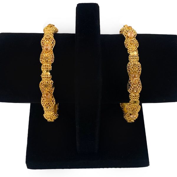 Finest Quality Artificial Jewellery Gold Plated Bangles