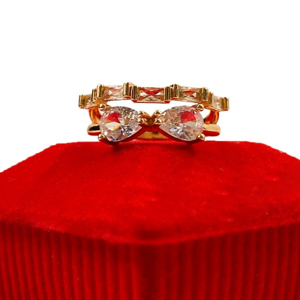 Trendy Bow Unique Design Rings For Girls - Image 2
