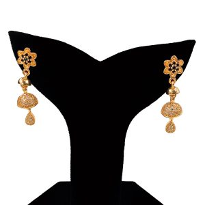 Traditional  Golden Latkan Jhumka for female